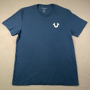 True Religion Poseidon BIG HS BUDDHA T-Shirt 100% cotton Men’s Size 2XL